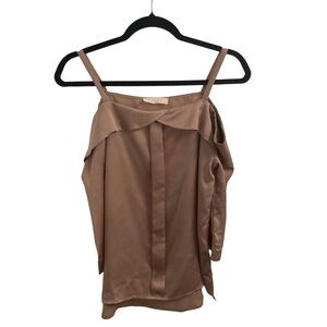 Elodie Rose Gold Blouse Size S